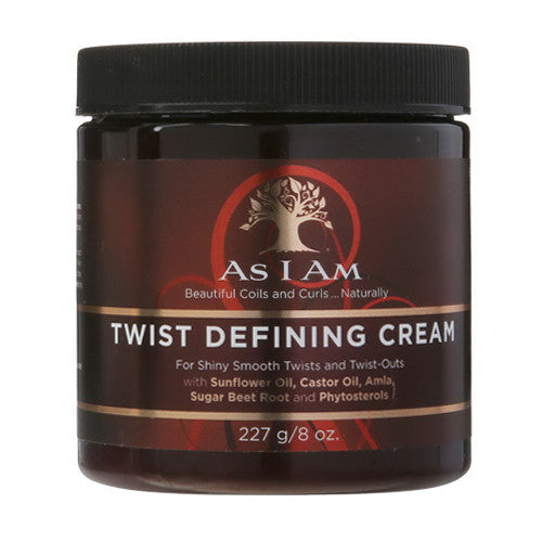As I Am Twist Defining Cream for Hair, 8 Oz